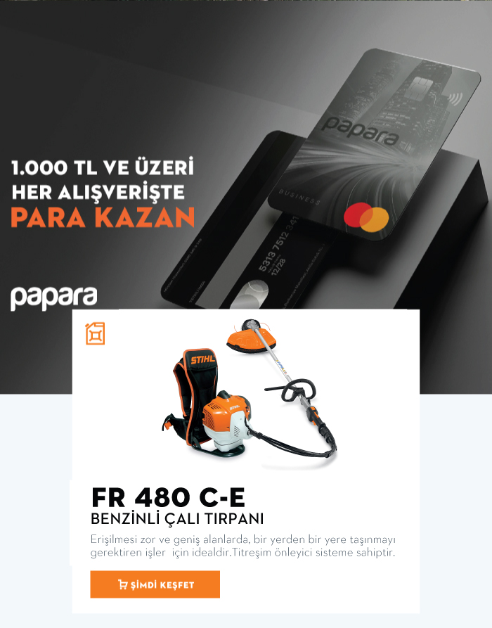 FR 480 C-E BENZİNLİ ÇALI TIRPANI